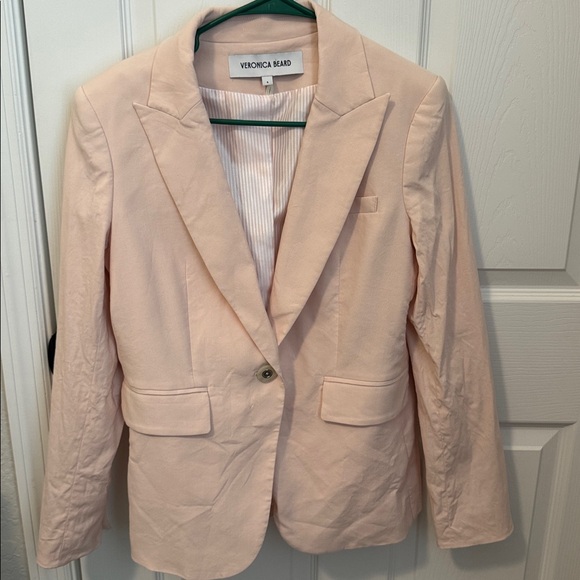 Veronica Beard Linen Dickey Jacket - Picture 2 of 11